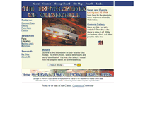 Tablet Screenshot of encyclopedia.classicoldsmobile.com